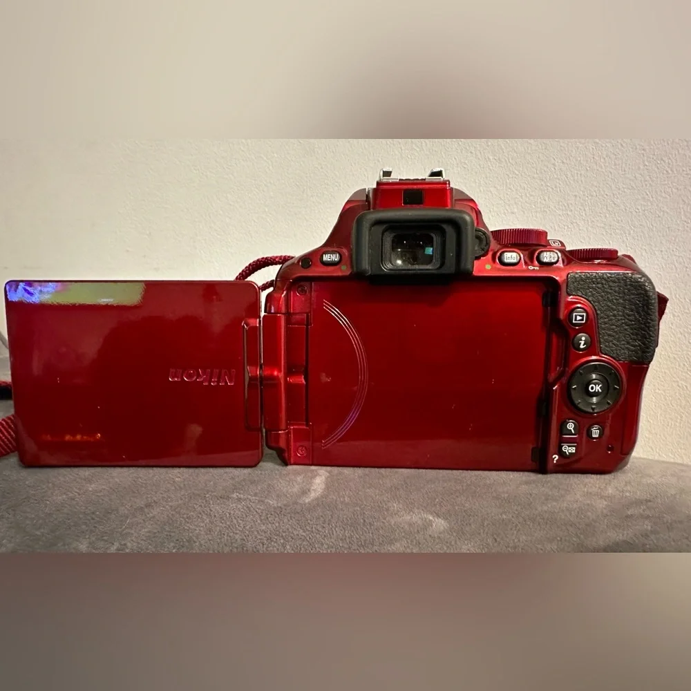 Nikon d5500 barely